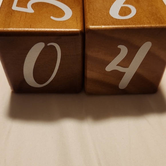 Pondering Pine Wooden Milestone Blocks with Pouch - Picture 8 of 14